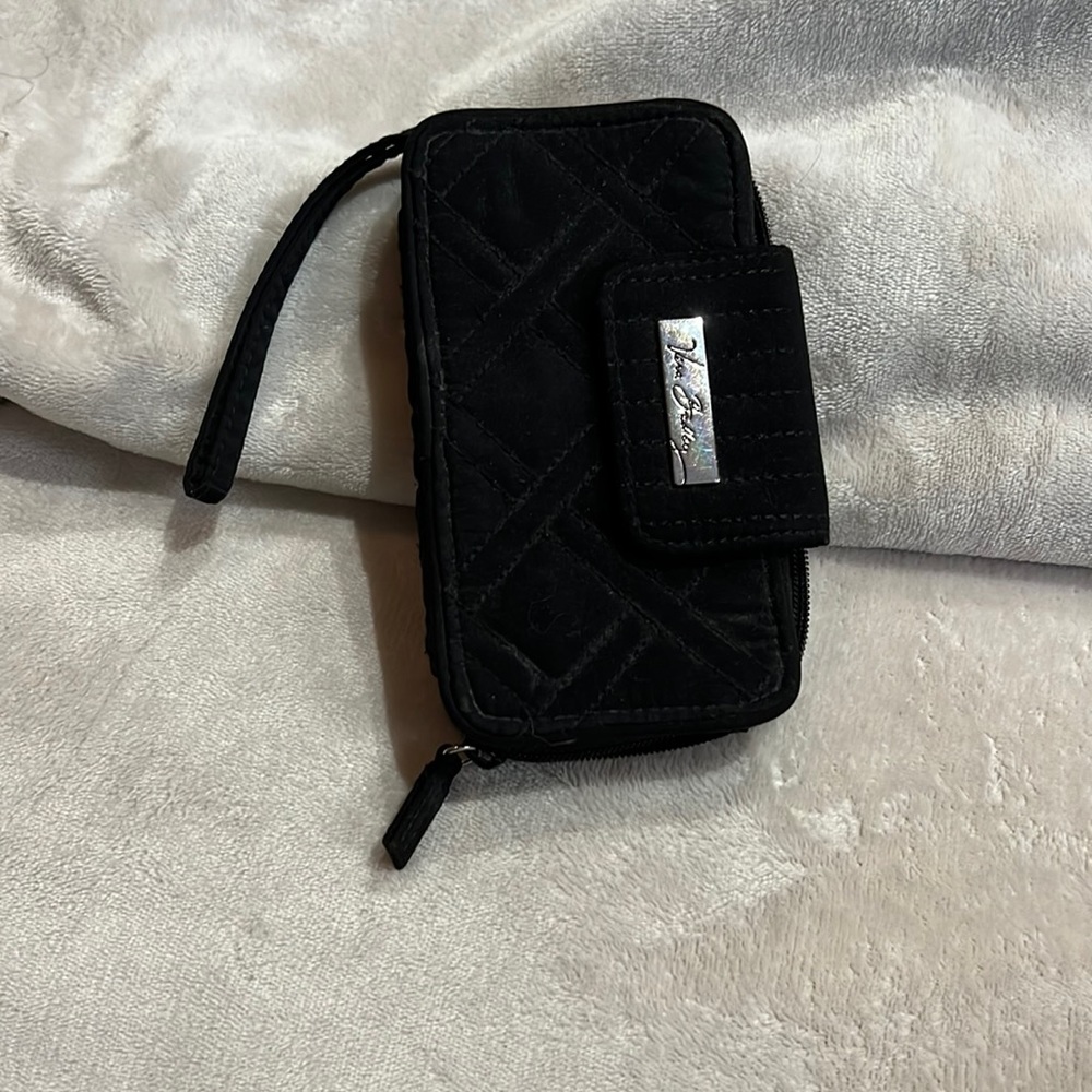 Black Vera Bradley wristlet